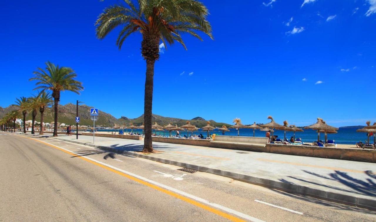 Family Seafront Apt Fantastic Seaview Pollensa Exterior foto